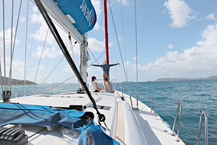 We went on a 10 day sailing charter about the British Virgin Islands and it was AMAZING! This bareboat charter with Sunsail in the BVIs is something I definitely recommend doing.